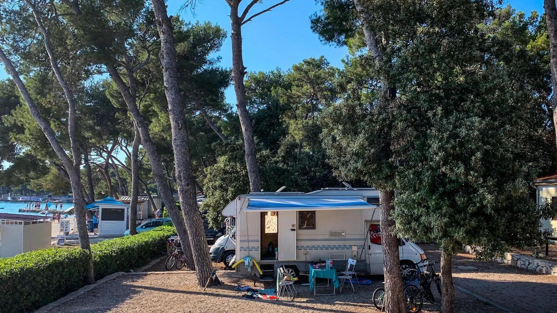 Camping Park Soline Pitches Biograd Na Moru Campsite