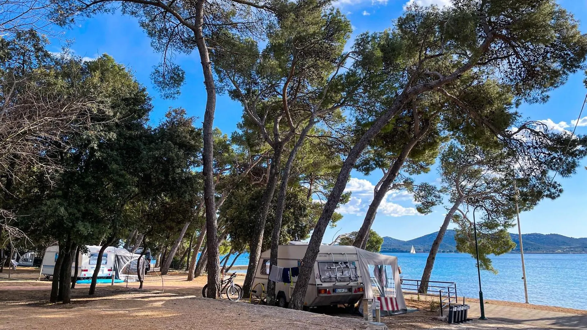 Camping Park Soline Pitches Biograd Na Moru Croatia